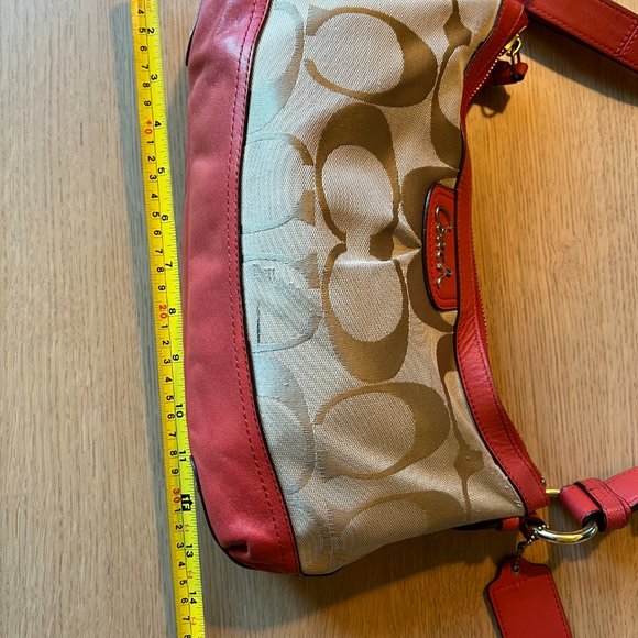 Small Coach Poppy Purse with gold accents - Picture 6 of 16